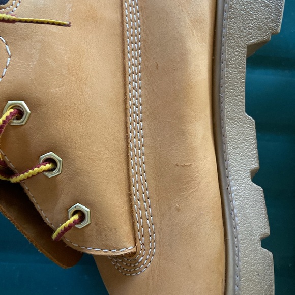 Boys Timberlands ankle boots size 7 - Picture 7 of 10